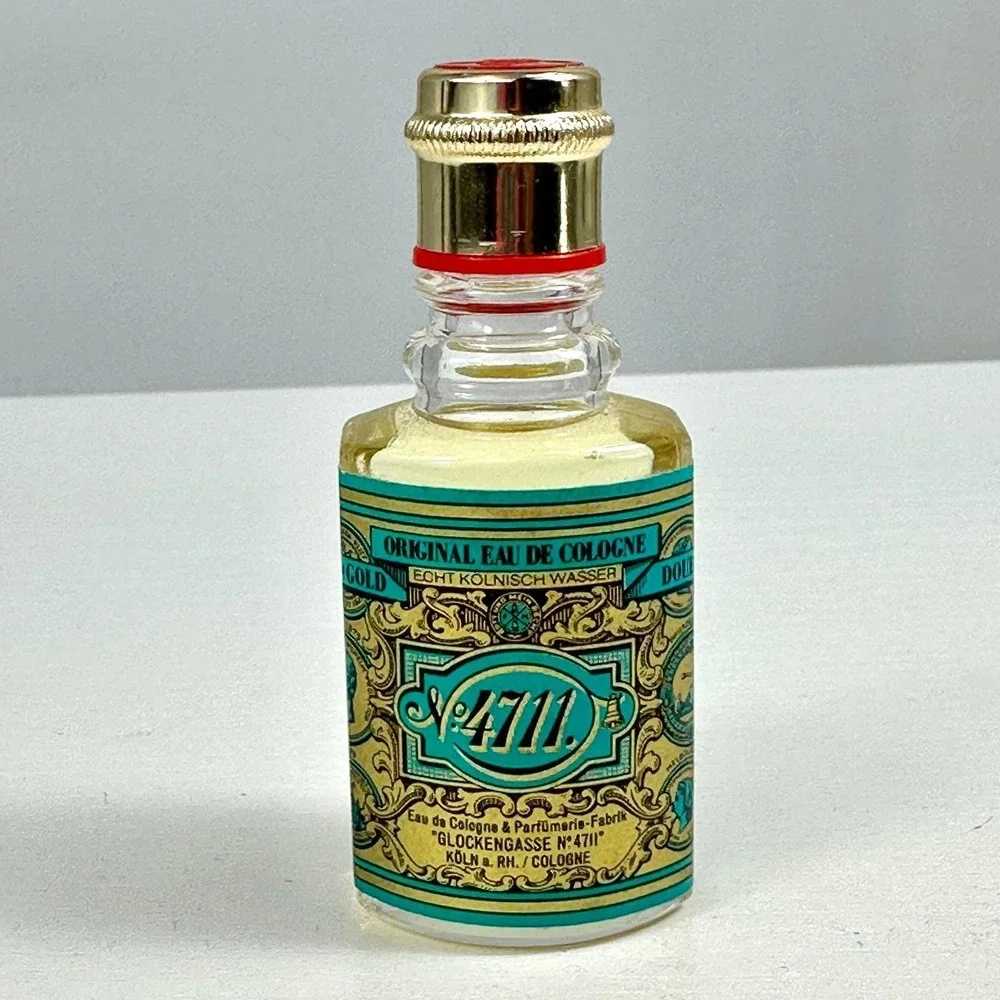 Vintage 4711 Original Eau de Cologne Miniature Bottle Germany 0.1 oz‎ 3ml Full